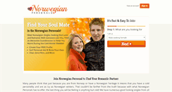 Desktop Screenshot of norwegianpersonals.com